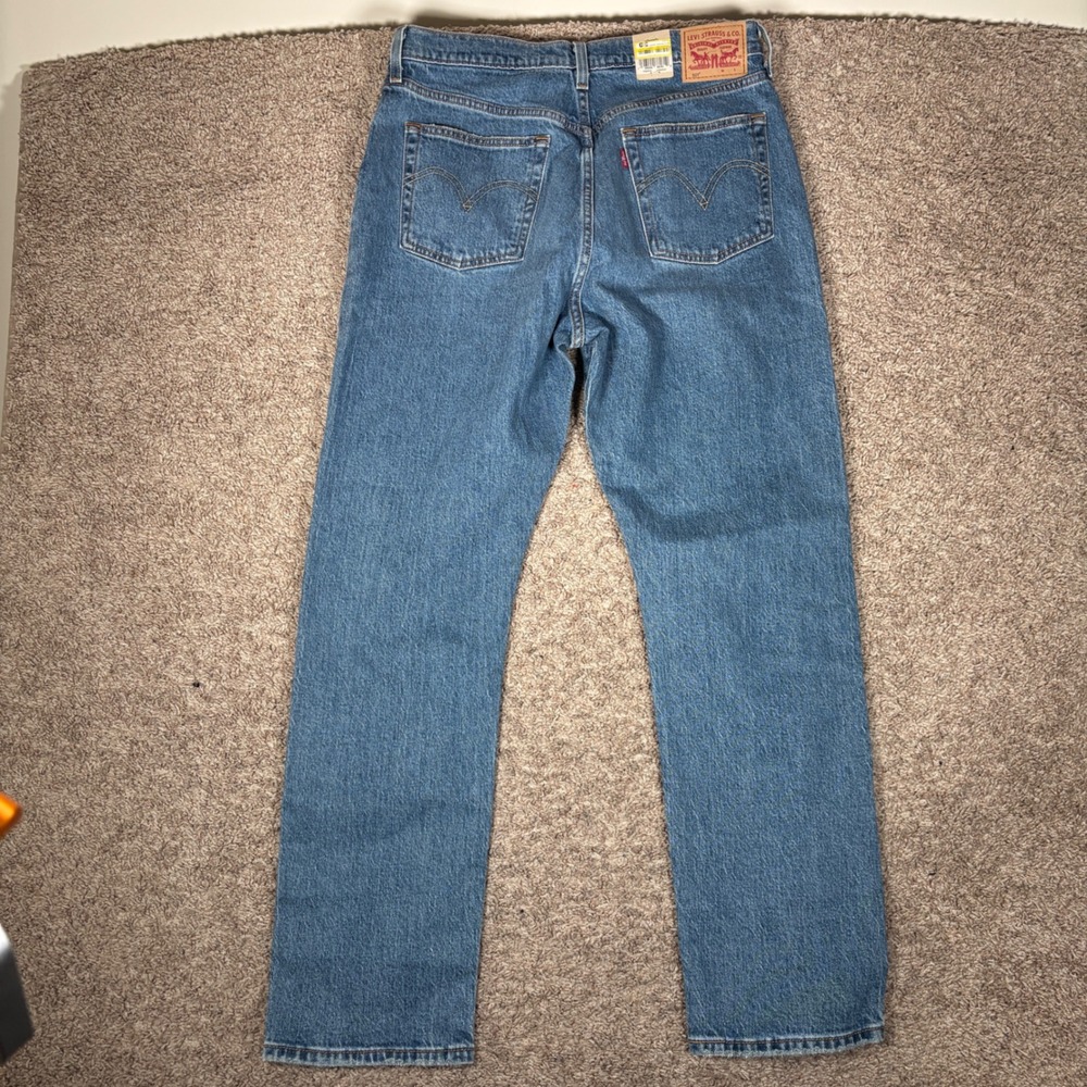 Levi's 501 Original Fit Button Fly Jeans Women's 31x30 Blue Denim - Picture 7 of 9